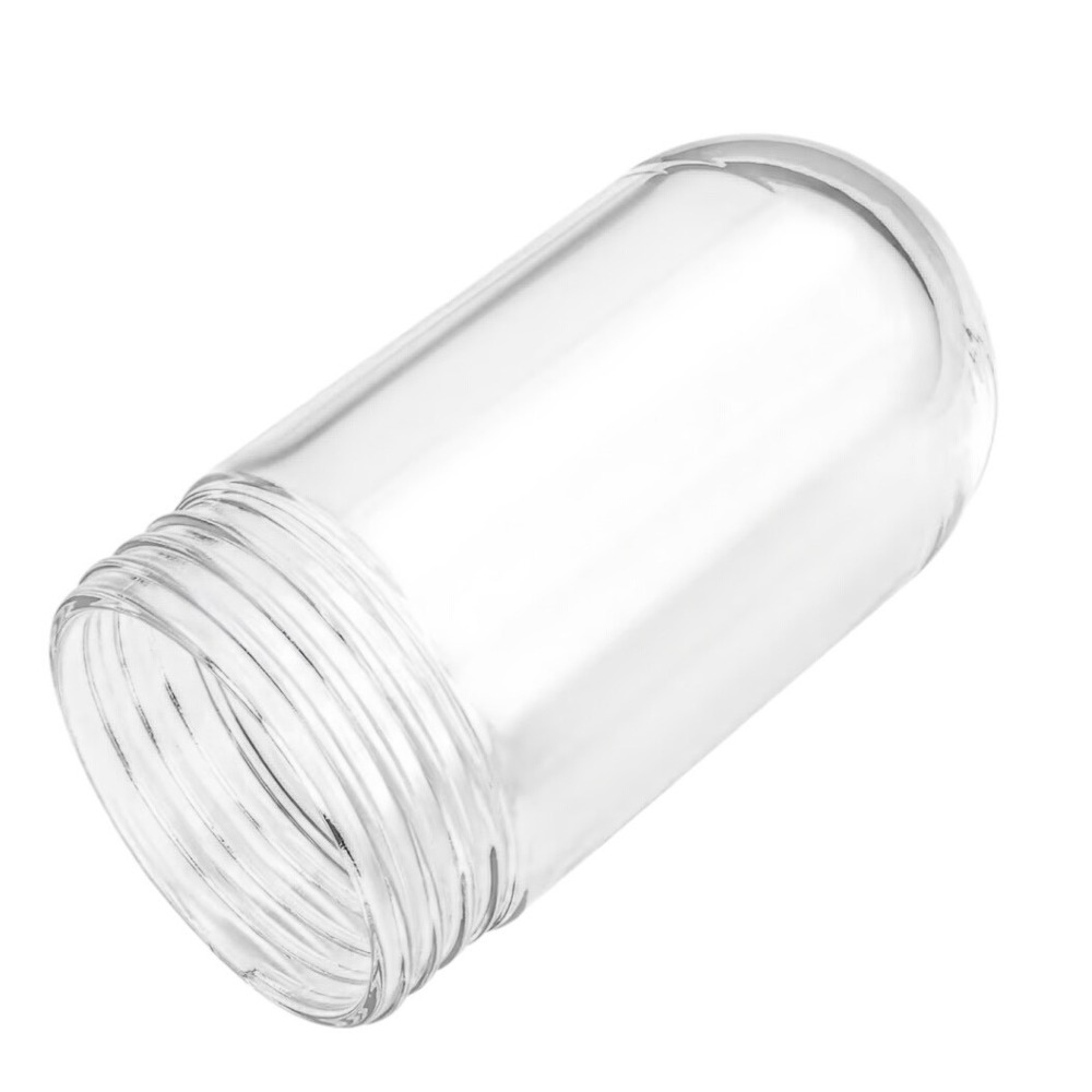 ERETOW L10-X007 Glass Light Bulb Cover for Walk-in Fridge Hood Bulbs 31900 Clear